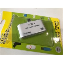 Megatech 3İn1 Otg Micro Card Reader(Tel K Otg 3İn1 Card Read) - 1