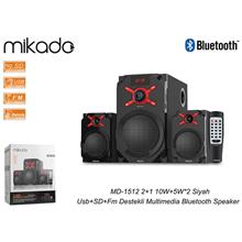 Mikado Md-1512 2+1 10W Usb+Sd+Fm Destekli Bluetooth Spekaer(Spk Mikado Md-1512) - 1