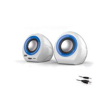 Mikado Md-179 Beyaz-Mavi Usb+Sd+Fm Radyolu Speaker(Spk Mikado Md-179 B-M) - 1