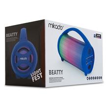 Mikado Md-193Bt Mavi 1- 8W 1200Mah Bt- Usb-Tf-Aux-Tws-Işıklı Speaker(Spk Mikado Md-193Bt M) - 2