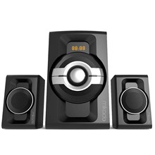 Mikado Md-854Bt 2+1 30W+15Wx2 Siyah Usb+Sd+Fm+Bluetooth Destekli Speaker(Spk Mıkado Md-854Bt) - 1