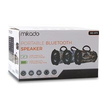 Mikado Md-Bt9 Gazete Yazısı Desenli Bluetooth Speaker(Spk Mıkado Md-Bt9 Gazete) - 2