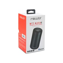 Mikado Md-X28Bt 5W-2 Siyah Tf-Aux Destekli Bluetooth Speaker(Spk Mıkado Md-X28Bt) - 1