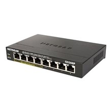 Netgear Gs308P-100Pes 8 Port 10-100-1000 Gigabit Swicth(Oem Hub 8 Port Gs308P) - 1
