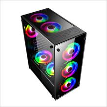 Nw 09-09-01 Temperli Rgb 4 Sıralı Fan (Psu Yok) Atx Kasa(O Atx Nw 09-09-01) - 1