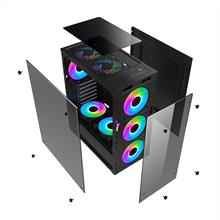 Nw 09-09-01 Temperli Rgb 4 Sıralı Fan (Psu Yok) Atx Kasa(O Atx Nw 09-09-01) - 2