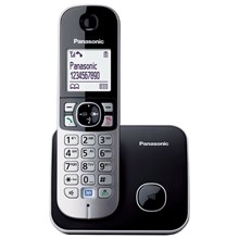 Panasonic Kx-Tg6811 Siyah Telsiz Dect Telefon Elektrik Kesintisinde Konuşabilme(Tels.Pan Kx-Tg6811 Siyah) - 1