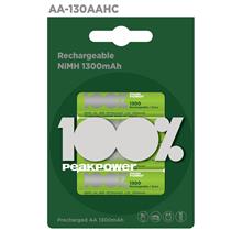 Peak Power Aa Boy Kalem Pil Şarjlı 1300Mah 4Lü Paket 130Aahcmtk(Pil Peak 130Aahcmtk 4Lü) - 1