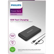 Philips Dlp1520Ab-51 20.000Mah 3A Type-C-Micro Girişli Powerbank(Pil Pw Phılıps 20.000Mah) - 1