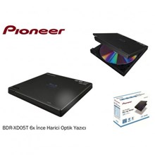 Pioneer Bdr-Xd05T 6X Blu-Ray İnce Harici Optik Yazıcı(Oem Dvd Blu-Ray Bdr-Xd05) - 1