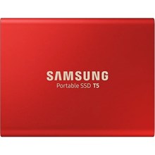 Samsung 1Tb T5 Usb 3.1 Okuma 540Mb-Yazma 540Mb Mu-Pa1T0R-Ww - Kırmızı Taşınabilir Harici Ssd(Oem Hd 1,8" 1Tb S T5 Mu.) - 1