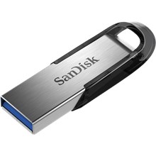 Sandisk Sdcz73-128G-G46 128Gb Ultra Flair Metal 3.0 Usb Flash Bellek Black(Blk Usb 128Gb Sdcz73-128) - 1