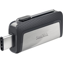 Sandisk Sdddc2-128G-G46 128Gb Type-C Dual 3.0 Usb Flash Bellek(Blk Usb 128Gb Sdddc2-128) - 1