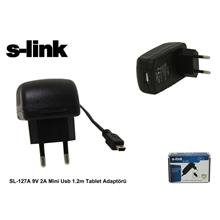 S-Link Sl-127A 9V 2A Mini Usb Tablet Adaptörü(Adp S-Link Sl-127A) - 1