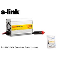 S-Link Sl-150W 150W Çakmaktan Power İnverter(Adp Inv Sl-150W) - 1