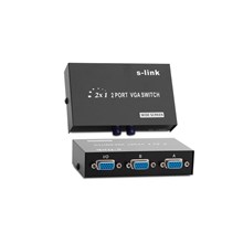 S-Link Sl-152C 2 Vga Switch(Data Kvm S-Link Sl-152C) - 1