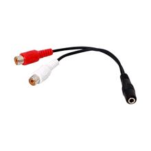 S-Link Sl-358 0.15Mt Stereo Dişi To 2Rca Dişi Kablo(Kablo Str S-Link Sl-358) - 1