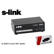 S-Link Sl-Bnc8 8 Port Bnc Splıtter(Data Kvm S-Link Sl-Bnc8) - 1