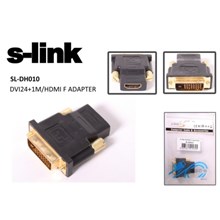 S-Link Sl-Dh010 Hdmı Dişi To Dvı  24+1 Erkek Çevirici(Kablo Ç S-Link Sl-Dh010) - 1