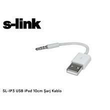 S-Link Sl-Ip3 Stereo Erkek To Usb Erkek Kablo(Kablo Str S-Link Sl-Ip3) - 1