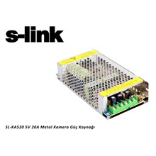 S-Link Sl-Ka520 5V 20A Metal Led Modül Adaptörü(101.Adp S-Link Sl-Ka520) - 1