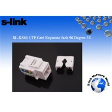 S-Link Sl-Ks60 Utp Cat6 Kestone Jack3U 90 Der (Kablo Ç Sl-Ks60) - 1