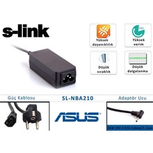 S-Link Sl-Nba210 45W 19V 2.37A 3.0-1.1 Ultrabook Adaptörü(Adp S-Link Sl-Nba210) - 1