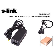 S-Link Sl-Nba310 30W 19V 1.58A 5.5-1.7 Notebook Adaptörü(Adp S-Link Sl-Nba310) - 1