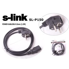 S-Link Sl-P150 1.5Mt 0.50Mm Power Elektrik Kablosu(Kablo Power Sl-P150) - 1