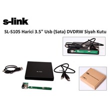 S-Link Sl-S105 Usb 2.0 Sata Notebook Dvd-Rw Kutusu(Usb Hdd S-Link Sl-S105) - 1