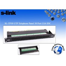 S-Link Sl-Tp50 50 Li Utp Portlu Telefon Paneli(Tel.S-Link Sl-Tp50) - 1