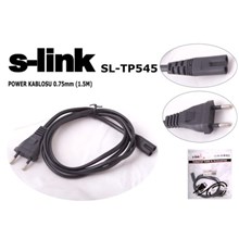S-Link Sl-Tp545 1.5Mt 0.75Mm Teyp Power Kablosu(Kablo Power Sl-Tp545) - 1
