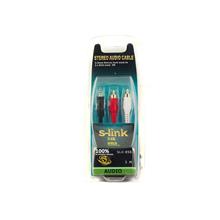 S-Link Slx-856 3M 3.5Mm-M To 2-Rca-M Ses Kablosu(Kablo Str S-Link Slx-856) - 1