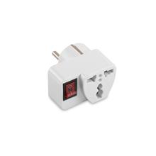 S-Link Slx-W518K Universal - Türk Anahtarlı Çevirici Priz Adaptör(Kablo P S-Link Slx-W51) - 1