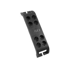 S-Link Spg3080 2M 3G1.5Mm2 900 Joule 8Li Akım Korumalı Siyah Priz(Kablo P S-Lınk Spg3080 2) - 1