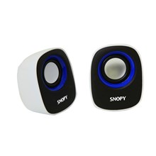 Snopy Sn-120 Beyaz Mavi Usb Speaker(Spk Snopy Sn-120 B-M) - 2