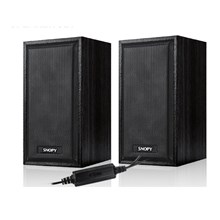 Snopy Sn-385 2.0 Usb 5V 80Db Siyah 2.5" 3W-2 Speaker(Spk Snopy Sn-385 Siyah) - 1