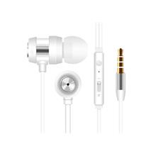 Snopy Sn-J01 Beyaz Gümüş Kulak İçi Tek Jaklı Mikrofonlu Kulaklık(005.Snopy Sn-J01 B-Gümüş) - 1