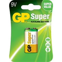 Süper Alkalin 9V Alkalin Tekli Blister Pil Gp1604A-U1(Pil Sp Gp1604Amtp-2U1) - 1