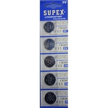 Supex Cr1220 3V Lityum 5Li Blister Pil(Pil Mıcro Supex Cr1220) - 1