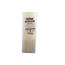 Tork Tkb-370S 4.8-368 Beyaz Kablo Bağı 100Lü Paket(Kablo Bağı Tkb-370S) - 1