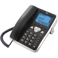 Ttec Plus Tk-6105 Siyah-Gümüş Masa Üstü Telefon (Tel.Ttec Tk-6105 S) - 1