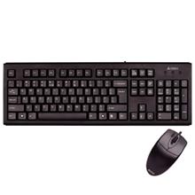 A4 Tech Km-72620D Q Siyah Klavye Mouse Set [Usb]