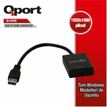 Qport Usb 3.0 To Hdmı Çevirici (Q-Uhd)