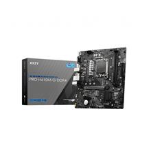 Msı Pro H610M-G Ddr4 1700P 3200(Oc) Vga Hdmı Dp M.2 Usb3.2 Matx