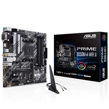 Asus Prıme B550M-A Wıfı Iı Am4 Ddr4 Ses+Glan Hdmı Dvı-D D-Sub 2Xm2 Usb3.2 Matx