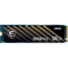 Msı 500Gb Spatıum M450 Pcıe 4.0 Nvme M.2 500Gb M2 Ssd 3600-2300Mb/S