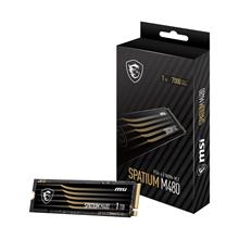 Msı 1Tb Spatıum M480 Pro Pcıe 4.0 Nvme M.2 1Tb Ssd 7400-6000Mb/S