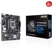 Asus Prıme H510M-K R2.0 1200P11 Ddr4 Ses+Glan Hdmı D-Sub M2 Usb3.2 Matx