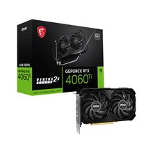 Msı 16Gb Geforce Rtx 4060 Tı Ventus 2X Black 16G Oc Gddr6 128Bit Pcıe 4 Hdmı Dp